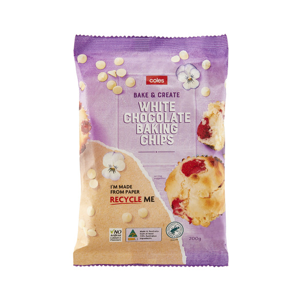 vegan chocolate chips coles