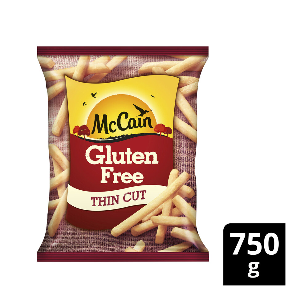 No Artificial Colours Mccain Gluten Free Thin Cut Potato Chips
