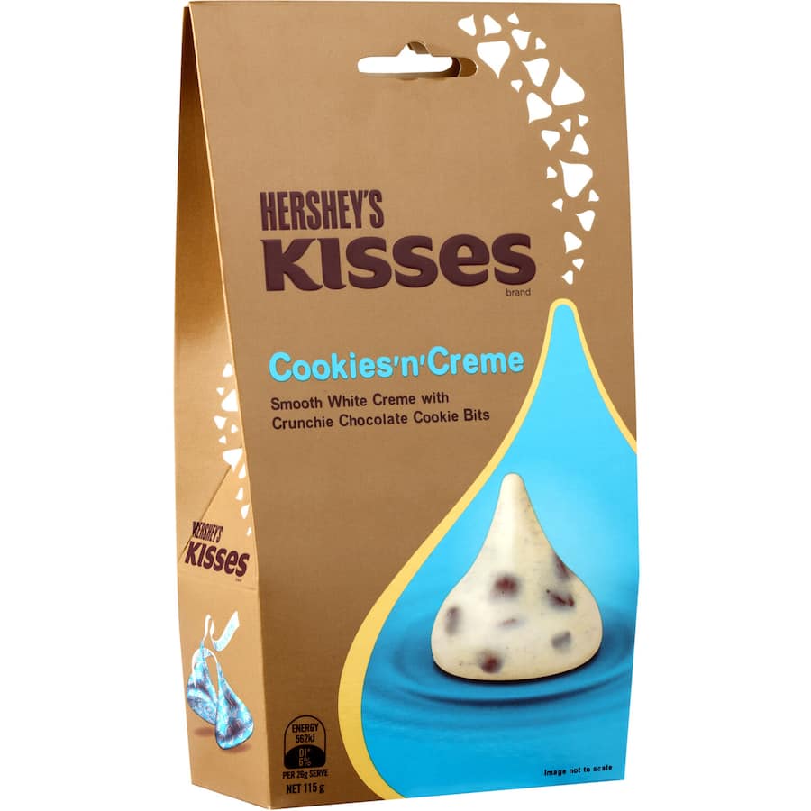 Vegetarian Hershey's Kisses Chocolates Cookies N Cream myWellabee