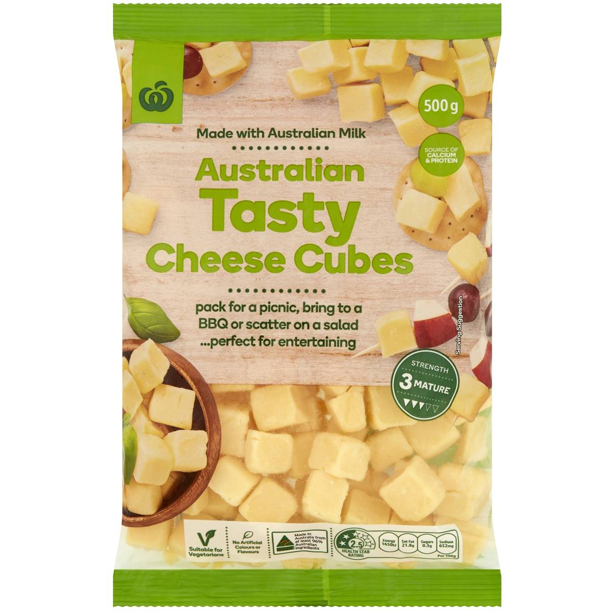 myWellaBee Chilled & Deli Woolworths Cheese Cubes